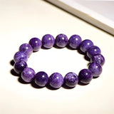 Buddha Padmasana Charoite Buddha Bracelet