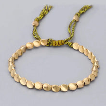 Load image into Gallery viewer, Buddha Padmasana Tibetan Copper Beads Healing Luck Bracelet - Buddha padmasana