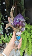 Load image into Gallery viewer, Thornmoon Amethyst Antler Scepter