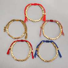 Load image into Gallery viewer, Buddha Padmasana Tibetan Copper Beads Healing Luck Bracelet - Buddha padmasana