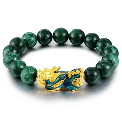 Buddha Padmasana FengShui PiXiu Jade Protection Bracelet Buddha padmasana