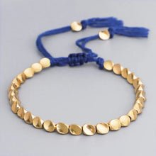 Load image into Gallery viewer, Buddha Padmasana Tibetan Copper Beads Healing Luck Bracelet - Buddha padmasana