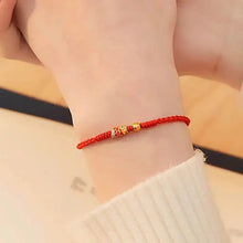 Load image into Gallery viewer, Buddha Padmasana 925 Sterling Silver Handmade Koi Fish Wealth Success Braided Rope Bracelet Buddha padmasana