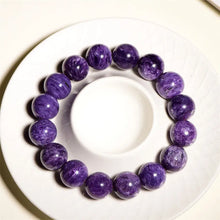 Load image into Gallery viewer, Buddha Padmasana Charoite Bracelet Buddha padmasana