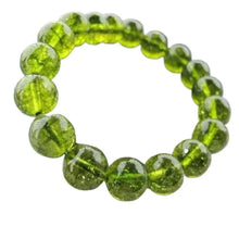 Load image into Gallery viewer, Buddha Padmasana Green Peridot Bracelet‌ Buddha padmasana