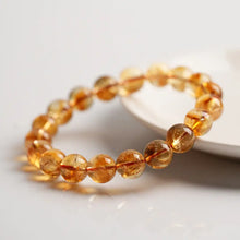 Load image into Gallery viewer, Buddha Padmasana Citrine Quartz Bracelet Buddha padmasana