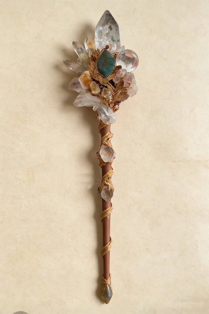 Formless Wheel · Staff Buddha padmasana