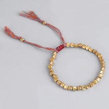 Load image into Gallery viewer, Buddha Padmasana Tibetan Copper Beads Healing Luck Bracelet - Buddha padmasana