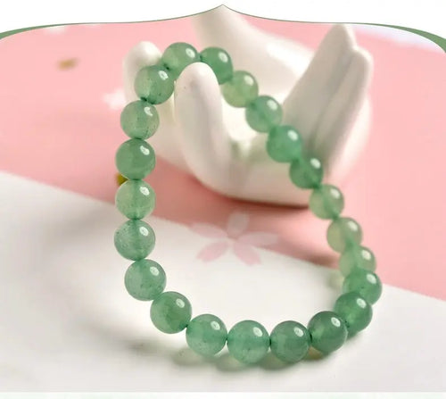Green Aventurine Bracelet - Buddha padmasana