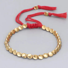 Load image into Gallery viewer, Buddha Padmasana Tibetan Copper Beads Healing Luck Bracelet - Buddha padmasana