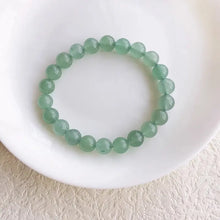 Load image into Gallery viewer, Green Aventurine Bracelet - Buddha padmasana